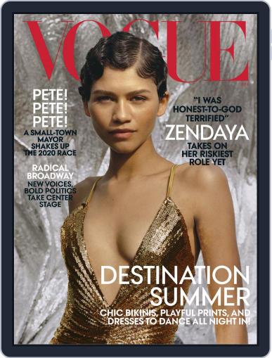 Vogue June 1st, 2019 Digital Back Issue Cover