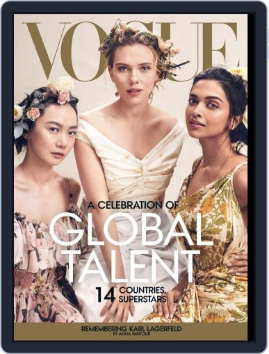 Vogue April 1st, 2019 Digital Back Issue Cover