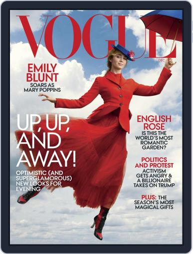Vogue December 1st, 2018 Digital Back Issue Cover