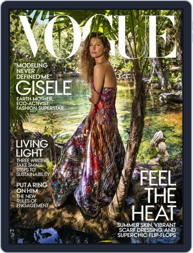Vogue July 1st, 2018 Digital Back Issue Cover
