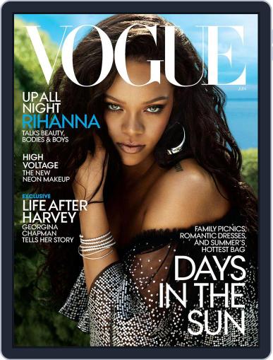 Vogue June 1st, 2018 Digital Back Issue Cover
