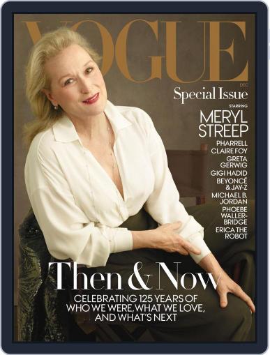 Vogue December 1st, 2017 Digital Back Issue Cover