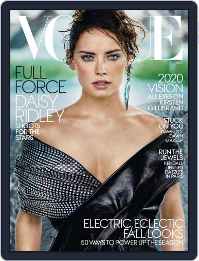 Vogue November 1st, 2017 Digital Back Issue Cover