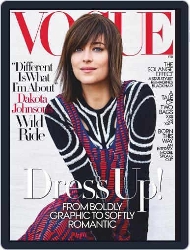 Vogue February 1st, 2017 Digital Back Issue Cover