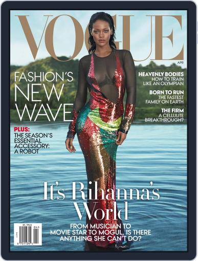 Vogue March 22nd, 2016 Digital Back Issue Cover