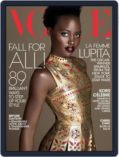 Vogue October 1st, 2015 Digital Back Issue Cover