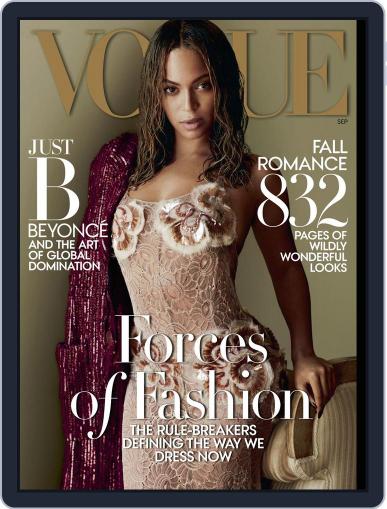 Vogue August 18th, 2015 Digital Back Issue Cover