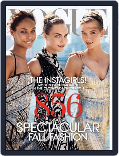 Vogue August 19th, 2014 Digital Back Issue Cover