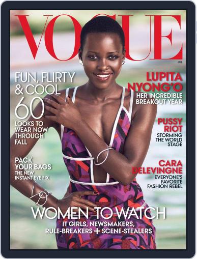 Vogue June 24th, 2014 Digital Back Issue Cover