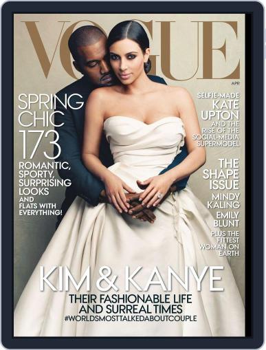 Vogue March 24th, 2014 Digital Back Issue Cover