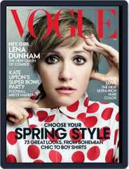 Vogue (Digital) Subscription                    January 21st, 2014 Issue