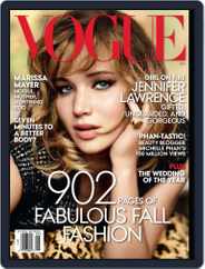 Vogue (Digital) Subscription                    September 18th, 2013 Issue