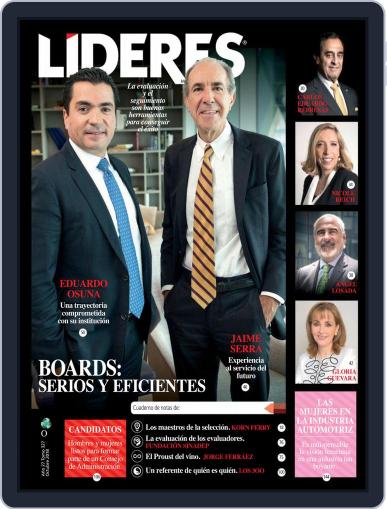 Líderes Mexicanos October 1st, 2018 Digital Back Issue Cover