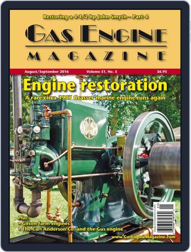 Gas Engine July 8th, 2016 Digital Back Issue Cover