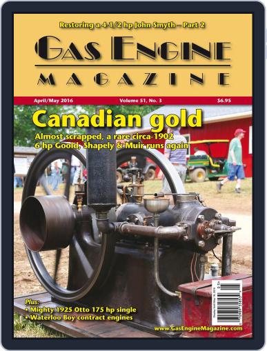 Gas Engine March 11th, 2016 Digital Back Issue Cover