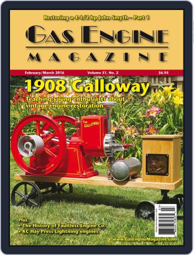 Gas Engine January 8th, 2016 Digital Back Issue Cover