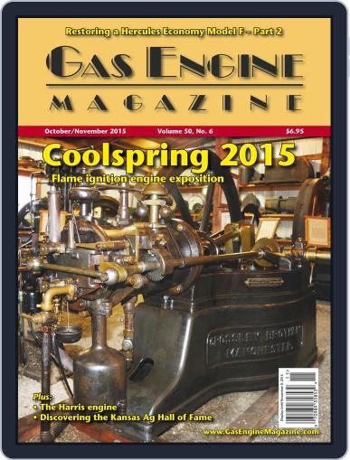 Gas Engine October 1st, 2015 Digital Back Issue Cover