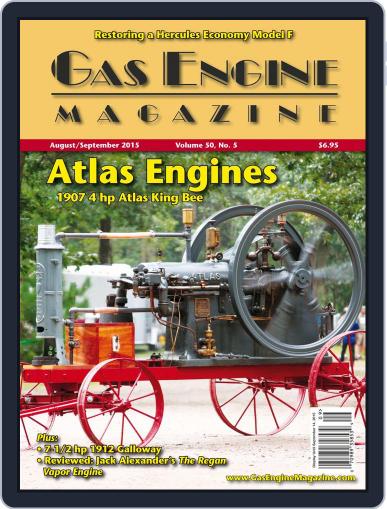 Gas Engine August 1st, 2015 Digital Back Issue Cover