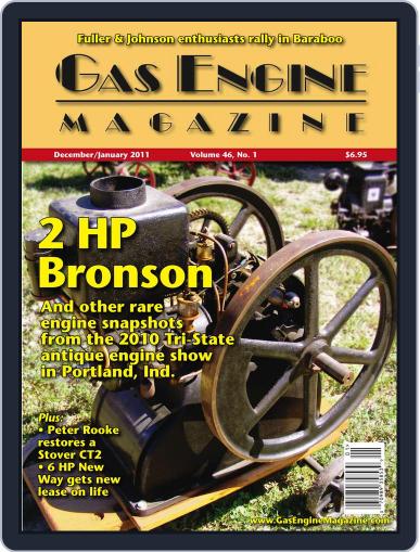 Gas Engine November 19th, 2010 Digital Back Issue Cover