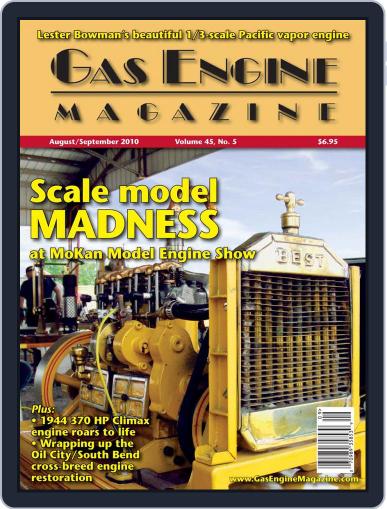 Gas Engine July 16th, 2010 Digital Back Issue Cover