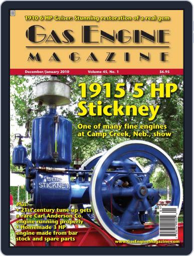 Gas Engine November 13th, 2009 Digital Back Issue Cover