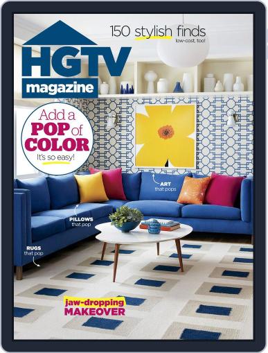 Hgtv May 1st, 2018 Digital Back Issue Cover