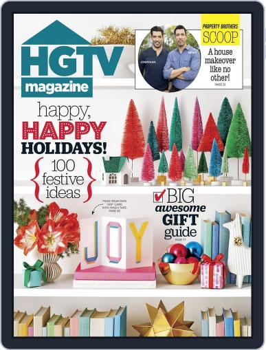 Hgtv December 1st, 2017 Digital Back Issue Cover