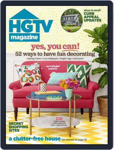 Hgtv March 1st, 2016 Digital Back Issue Cover