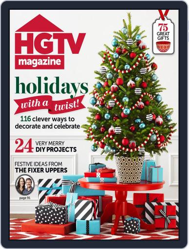 Hgtv November 13th, 2014 Digital Back Issue Cover
