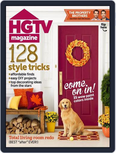 Hgtv October 9th, 2014 Digital Back Issue Cover