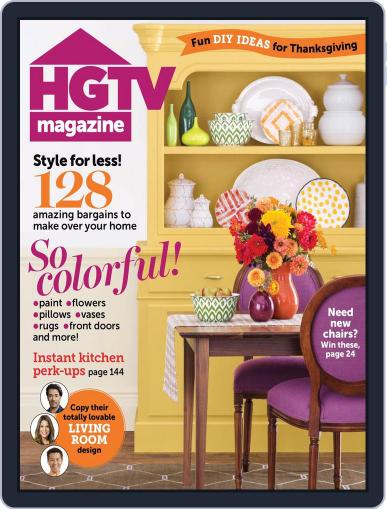 Hgtv (Digital) October 17th, 2013 Issue Cover
