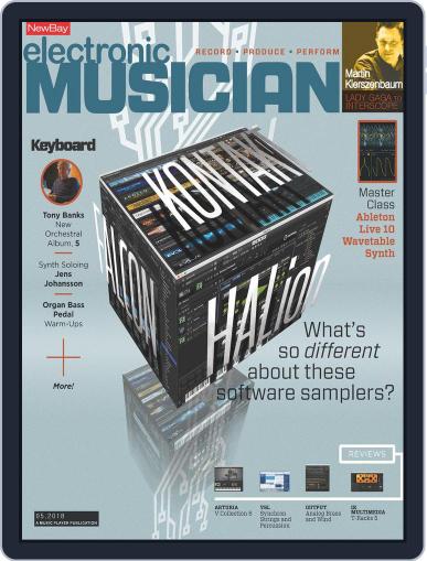 Electronic Musician May 1st, 2018 Digital Back Issue Cover