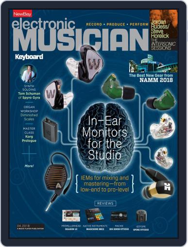 Electronic Musician April 1st, 2018 Digital Back Issue Cover