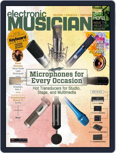 Electronic Musician March 1st, 2018 Digital Back Issue Cover