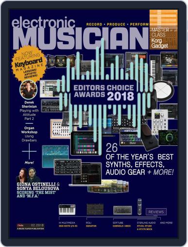 Electronic Musician February 1st, 2018 Digital Back Issue Cover