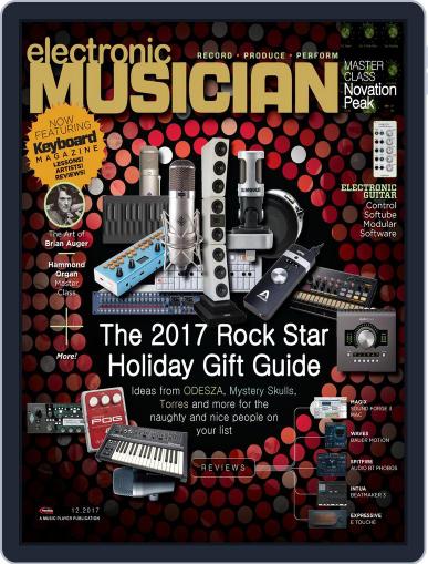 Electronic Musician December 1st, 2017 Digital Back Issue Cover
