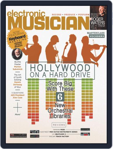 Electronic Musician November 1st, 2017 Digital Back Issue Cover
