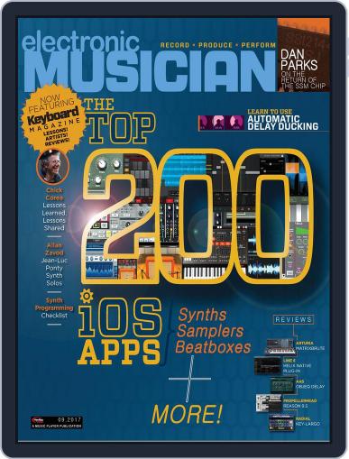 Electronic Musician September 1st, 2017 Digital Back Issue Cover