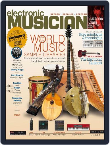 Electronic Musician June 1st, 2017 Digital Back Issue Cover