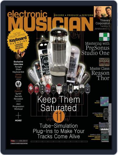 Electronic Musician April 1st, 2017 Digital Back Issue Cover