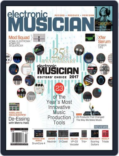 Electronic Musician February 1st, 2017 Digital Back Issue Cover