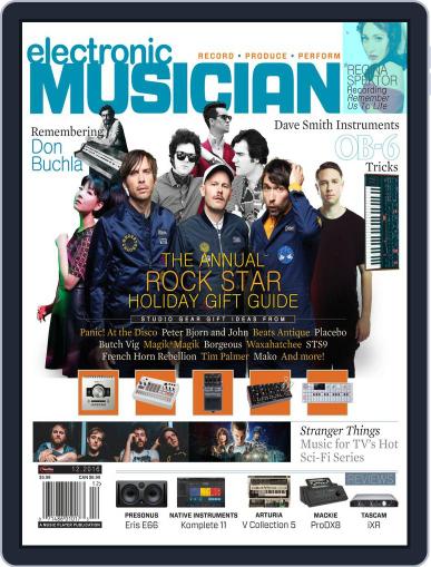 Electronic Musician December 1st, 2016 Digital Back Issue Cover