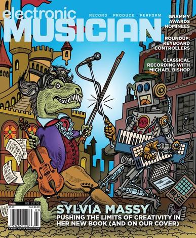 Electronic Musician February 9th, 2016 Digital Back Issue Cover