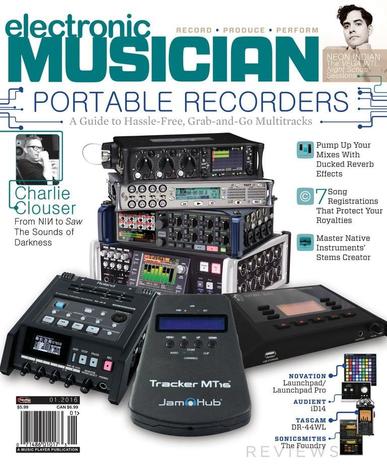 Electronic Musician December 15th, 2015 Digital Back Issue Cover