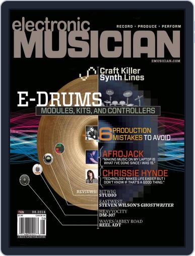 Electronic Musician July 15th, 2014 Digital Back Issue Cover