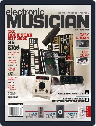 Electronic Musician November 15th, 2013 Digital Back Issue Cover