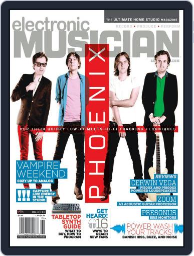 Electronic Musician June 5th, 2013 Digital Back Issue Cover