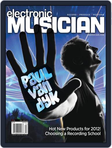 Electronic Musician March 20th, 2012 Digital Back Issue Cover