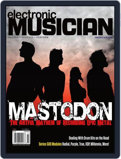Electronic Musician October 4th, 2011 Digital Back Issue Cover