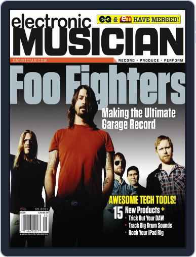 Electronic Musician April 11th, 2011 Digital Back Issue Cover